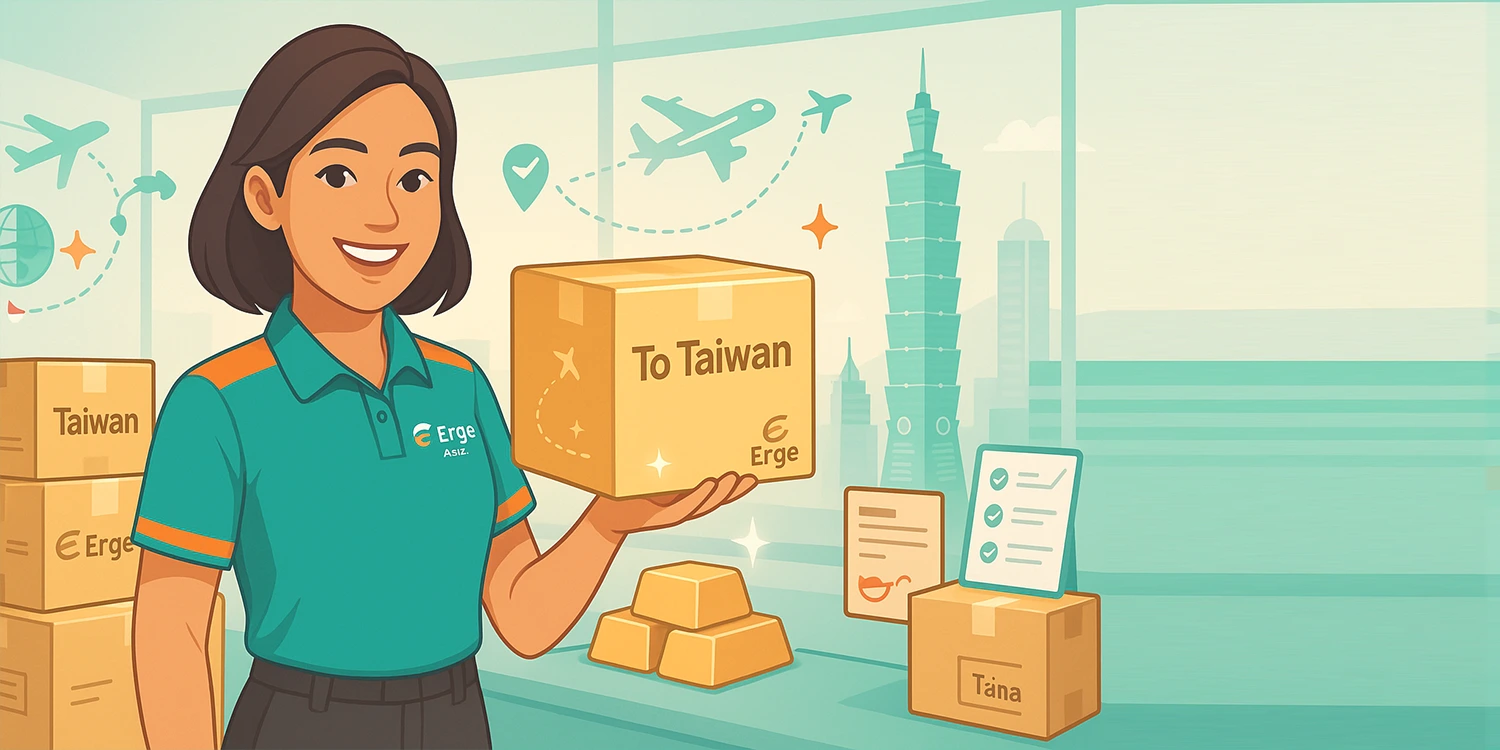 Pengiriman Barang ke Taiwan Tanpa Ribet - Gunakan Jasa Erge Asia