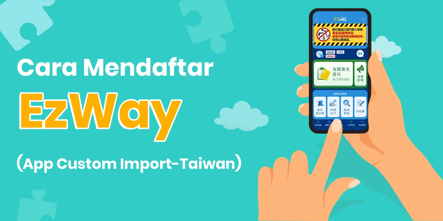 Cara Mendaftar Aplikasi EzWay Taiwan