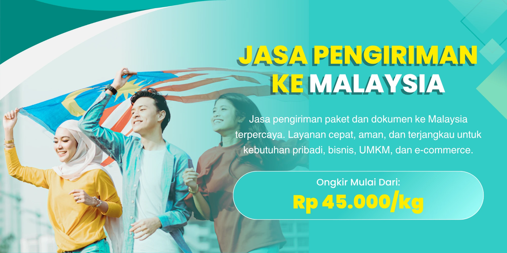 Jasa Pengiriman Paket dan Dokumen Ke Malaysia