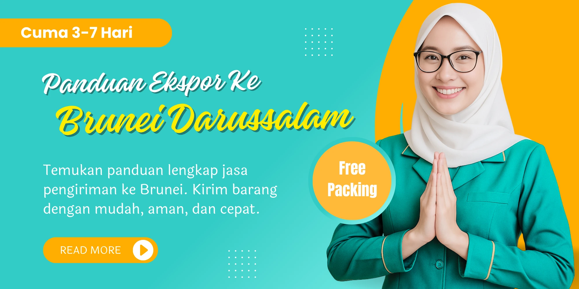 Jasa Pengiriman Barang Ke Brunei Darussalam Cepat dan Terpercaya