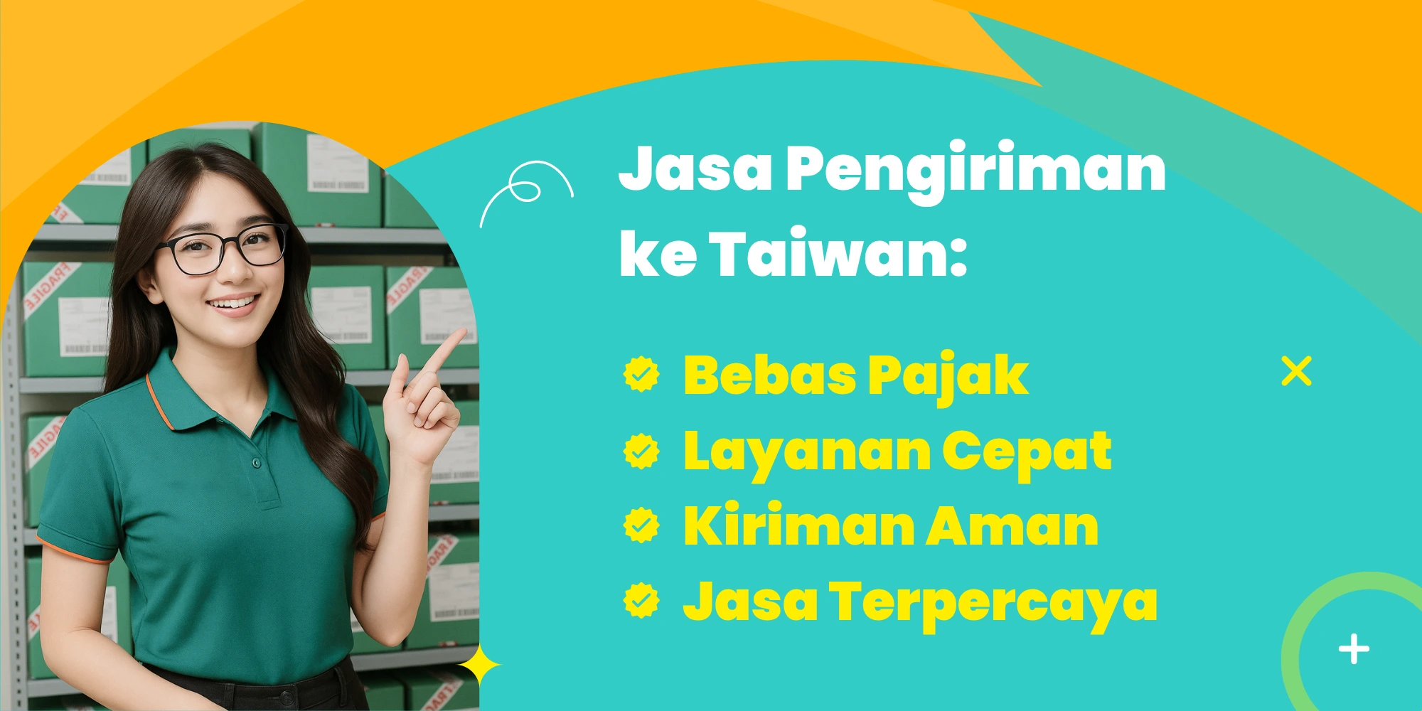Jasa Pengiriman ke Taiwan: Bebas Pajak, Layanan Cepat, Aman, dan Terpercaya